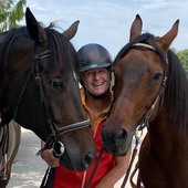 Astrid Kunze vom Reiterhof unter den Linden